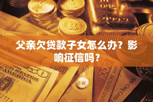 武汉父亲欠贷款子女怎么办？影响征信吗？