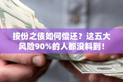 武汉按份之债如何偿还？这五大风险90%的人都没料到！