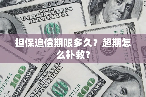 武汉担保追偿期限多久？超期怎么补救？