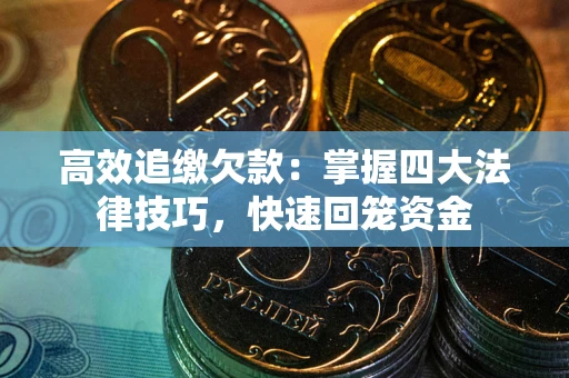 武汉高效追缴欠款：掌握四大法律技巧，快速回笼资金